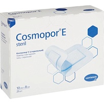 Купить: Cosmopor E 8 см x 10 см 25 шт повязка стерильная послеоперационная самоклеящаяся