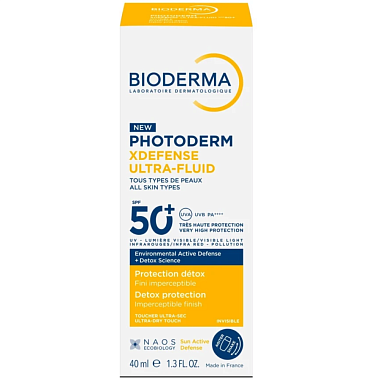 Купить Bioderma Photoderm Xdefense Ultra 40 мл флюид солнцезащитный SPF50+