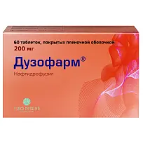 Купить: Дузофарм 200 мг 60 шт таблетки покрытые пленочной оболочкой
