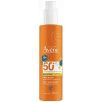 Купить: Avene Resistant SPF50+ 200 мл спрей для детей солнцезащитный