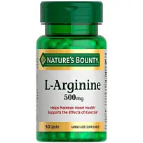 Купить: Nature's Bounty L-Аргинин 500 мг 50 шт капсулы