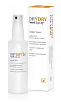 Купить: DryDry Foot Spray 100 мл средство от потоотделения для ног