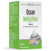 Купить: Orzax Ocean Метилфолат 30 шт таблетки