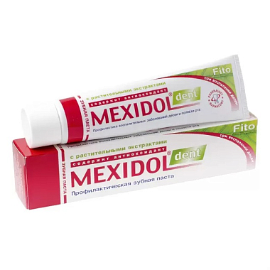 Купить Mexidol Dent Fito 100 мл паста зубная