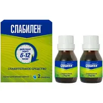 Купить: Слабилен 7,5 мг / мл 15 мл 2 шт капли для внутреннего применения