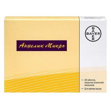Купить Анжелик Микро 28 шт таблетки покрытые пленочной оболочкой