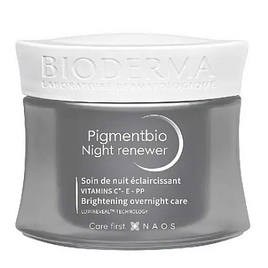 Купить Bioderma Pigmentbio 50 мл крем ночной осветляющий и обновляющий