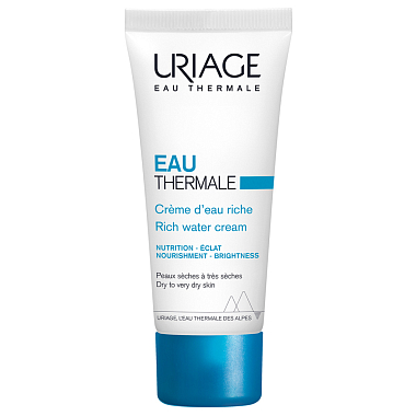 Купить Uriage Eau Thermale крем для лица тюбик 40мл увлажняющий обогащенный