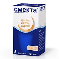 Купить: Смекта 3 г 10 шт порошок для приготовления суспензии для приема внутрь ваниль