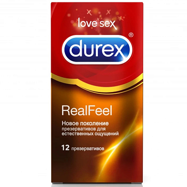 Купить Durex Real Feel 12 шт презервативы для естественных ощущений