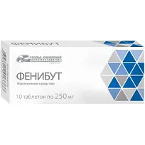 Купить: Фенибут 250 мг 10 шт таблетки
