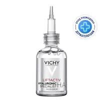 Купить: Vichy LiftActiv Hyaluronic 30 мл сыворотка-филлер антивозрастная гиалуроновая  для кожи лица и шеи с витамином С пролонгированного действия