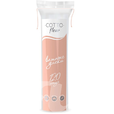 Купить Cotto Fleur 120 шт ватные диски