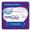 Купить Id Protect 60 см x 90 см 5 шт пеленки