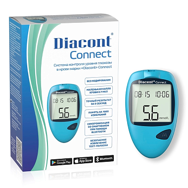 Купить Diacont Connect 1 шт глюкометр