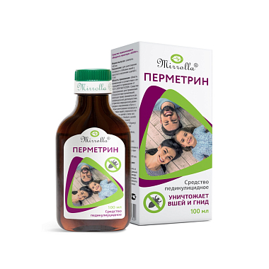 Купить Mirrolla Фора Плюс перметрин 1,5% 100 мл средство педикулицидное