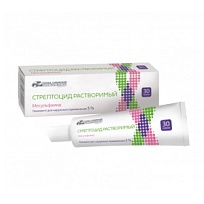 Купить: Стрептоцид 5 % 30 г линимент