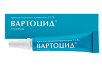 Купить: Вартоцид крем для наружного применения 5% 5г