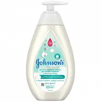 Купить: Johnsons Baby Нежность Хлопка пенка-шампунь 300мл д/мытья и купания