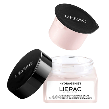 Купить Lierac Hydragenist 50 мл крем-гель для лица увлажняющий придающий сияние сменный блок