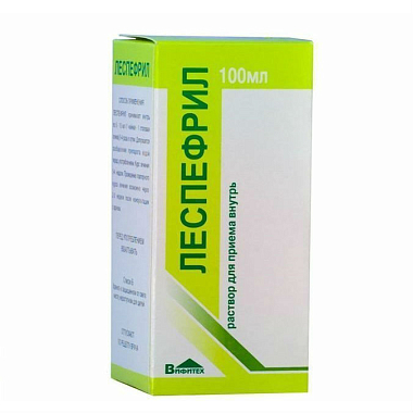 Купить Леспефрил 100 мл раствор для приема внутрь флакон
