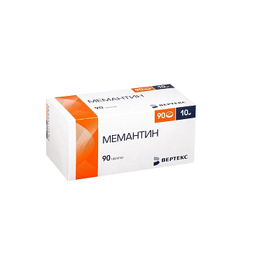 Купить Мемантин-Вертекс таб ппо 10мг №90