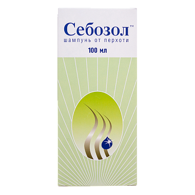 Купить Себозол шампунь от перхоти 100 мл флакон + 5 мл 5 шт пакетики