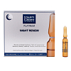Купить MartiDerm Platinum Night Renew Ampules 2 мл 30 шт ночное восстановление для всех типов кожи ампулы