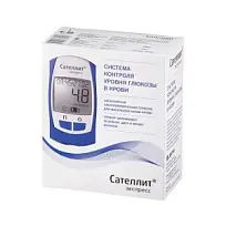 Купить: Сателлит Экспресс глюкометр система контроля уровня глюкозы в крови