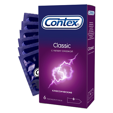 Купить Contex Classic 6 шт презервативы классические