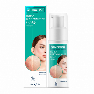Купить Эпидерил Demodex 150 мл пенка для умывания с метронидазолом и травами