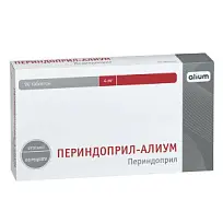 Купить: Периндоприл-Алиум 4 мг 90 шт таблетки