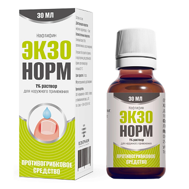 Купить Экзонорм 1 % 30 мл раствор для наружного применения