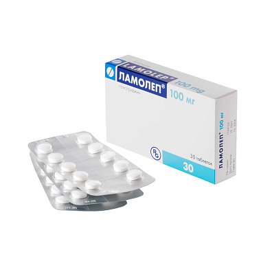 Купить Ламолеп 100 мг 30 шт таблетки