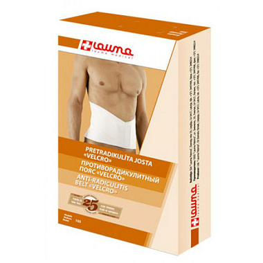 Купить Lauma пояс противорадикулитный Velcro размер 5 Артикул 105