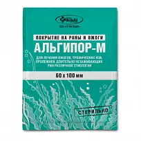 Купить: Альгипор-М (раны и ожоги) 60 мм x 100 мм 1 шт покрытие