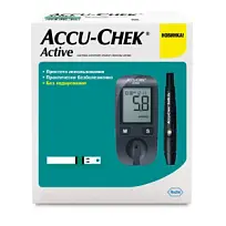 Купить: Accu-Chek Active глюкометр система контроля уровня глюкозы в крови
