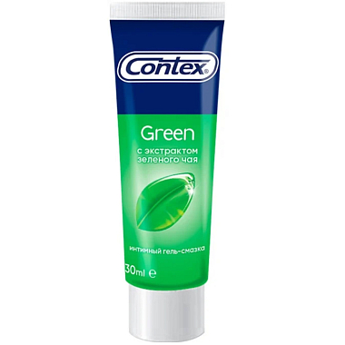 Купить Contex Green 30 мл гель-смазка лубрикант антиоксидант