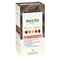 Купить: Phyto color №6.77 (светлый каштан-капучино) краска для волос