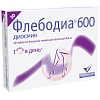 Купить Флебодиа 600 мг 30 шт таблетки покрытые оболочкой