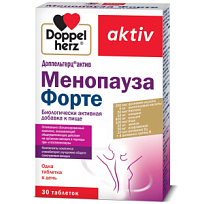 Купить: Доппельгерц Актив Менопауза Форте 30 шт таблетки