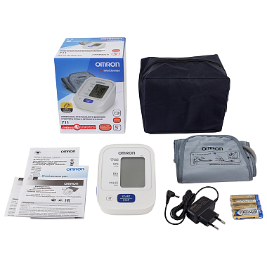 Купить Omron 711 НЕМ-8712-СМ2 тонометр автоматический с манжетой 22-32 см