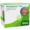 Купить Микофенолат-Тева 250 мг 100 шт капсулы