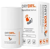 Купить: Dry Dry De Sensitive Roll-on 50 мл дезодорант-ролик средство для чувствительной кожи