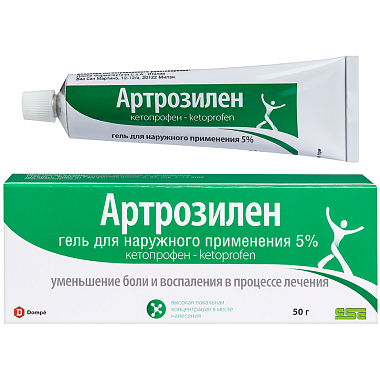 Купить Артрозилен 5% 50 г туба гель для наружного применения