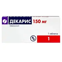 Купить: Декарис 150 мг 1 шт таблетки
