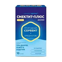 Купить: Минерал Детокс Смектит-плюс Инулин 10 шт порошок для приема внутрь саше ваниль