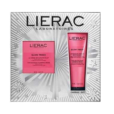 Купить Lierac Glow Fresh набор 50 мл крем + 75 мл маска