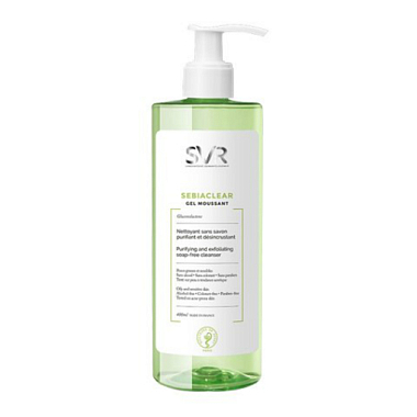 Купить SVR Sebiaclear 400 мл мусс пенящийся