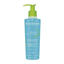 Купить: Bioderma Sebium 200 мл гель-мусс очищающий флакон с помпой